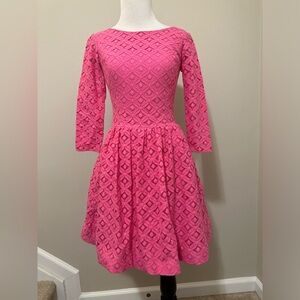 Lilly Pulitzer Pink Lace Dress